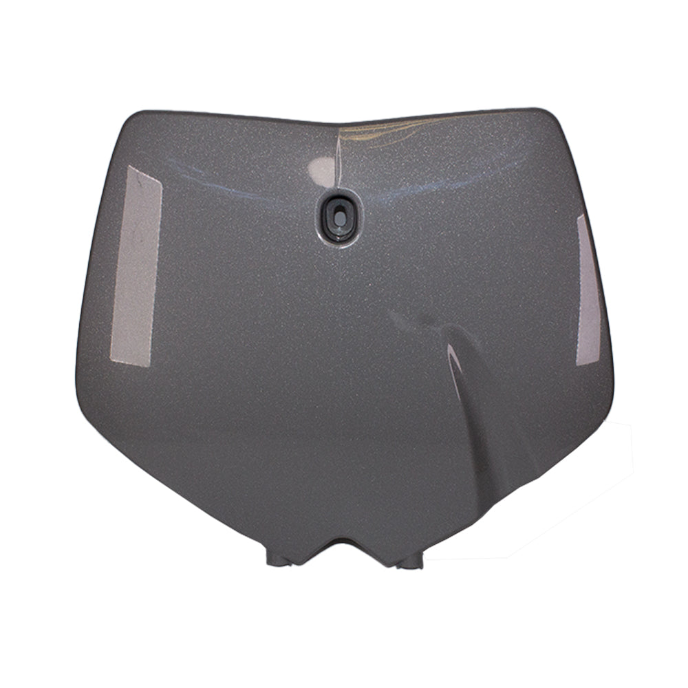 POLISPORT FRONT NUMBER PLATE KTM SX 99-02  SILVER