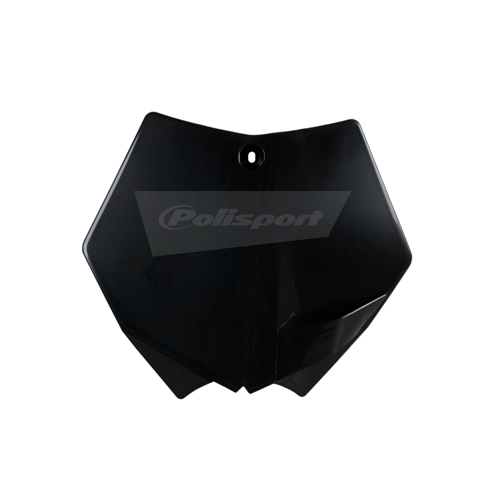 POLISPORT FRONT NUMBER PLATE KTM SX 07-12  BLACK