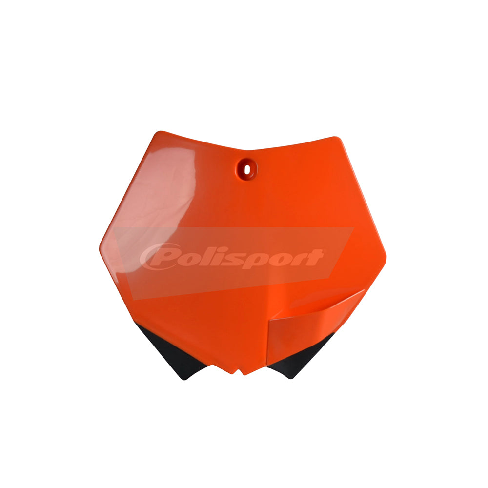 POLISPORT FRONT NUMBER PLATE KTM SX 07-12  ORANGE