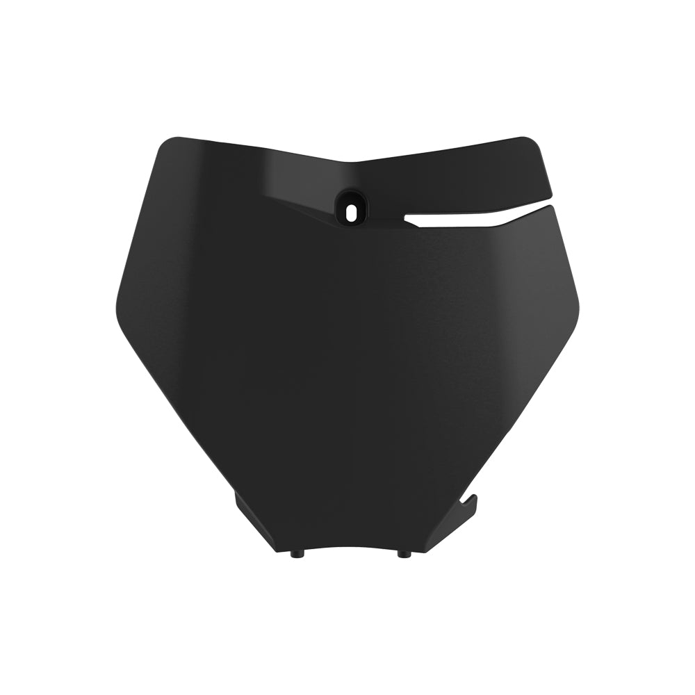 POLISPORT FRONT NUMBER PLATE KTM SX/SX-F/XC/XC-F 19-22  BLACK