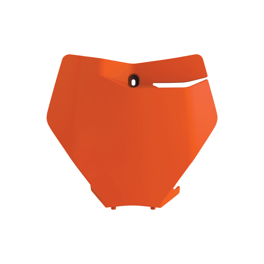 POLISPORT FRONT NUMBER PLATE KTM SX/SX-F/XC/XC-F 19-22  ORANGE