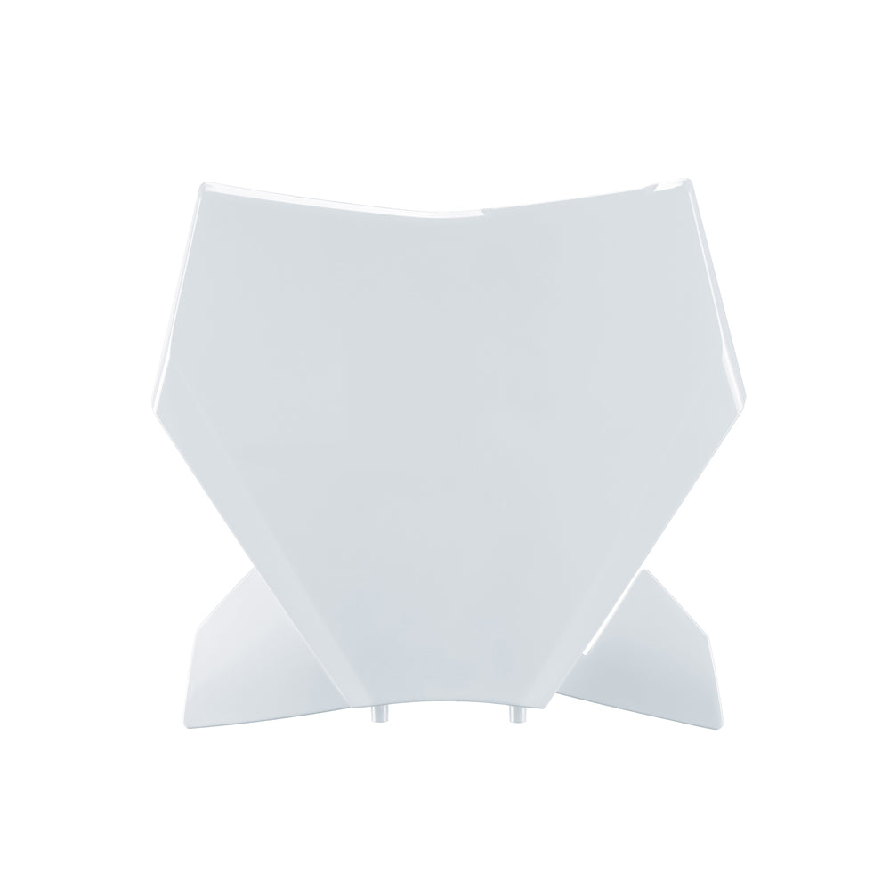POLISPORT FRONT NUMBER PLATE KTM SX/SX-F 23-25  WHITE