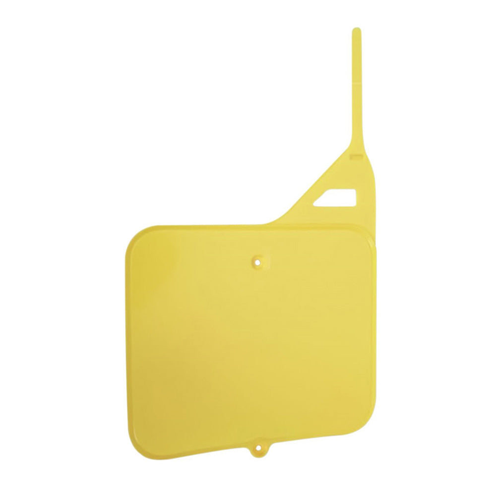 POLISPORT FRONT NUMBER PLATE SUZUKI RM125-250 87-95  YELLOW