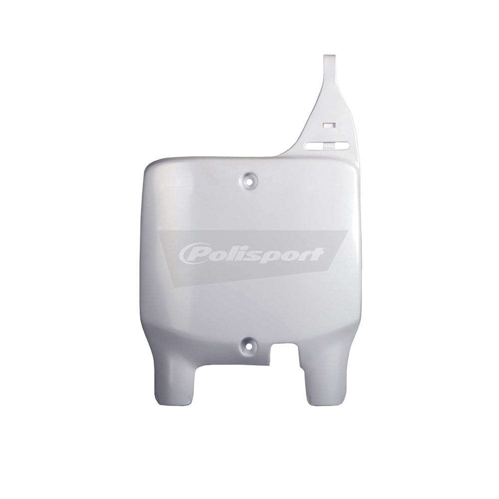 POLISPORT FRONT NUMBER PLATE SUZUKI RM125-250 99-00 WHITE  WHITE