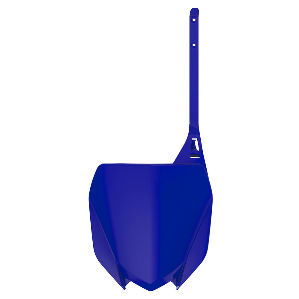 POLISPORT FRONT NUMBER PLATE YAMAHA YZ125-250 21-24, YZ250F 19-23, YZ450F 18-22, YZ250FX 20-24, YZ450FX 19-23  BLUE