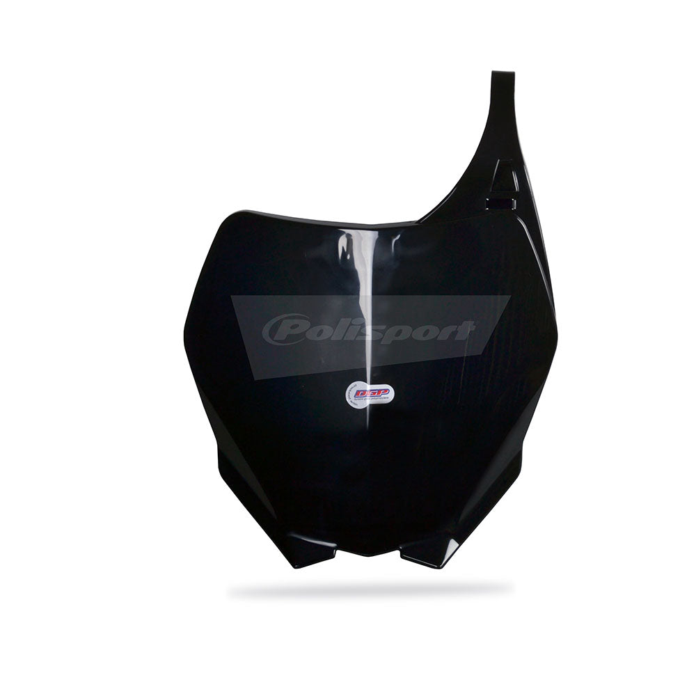 POLISPORT FRONT NUMBER PLATE YAMAHA YZ125/250 05-14 YZF 05-09  BLACK