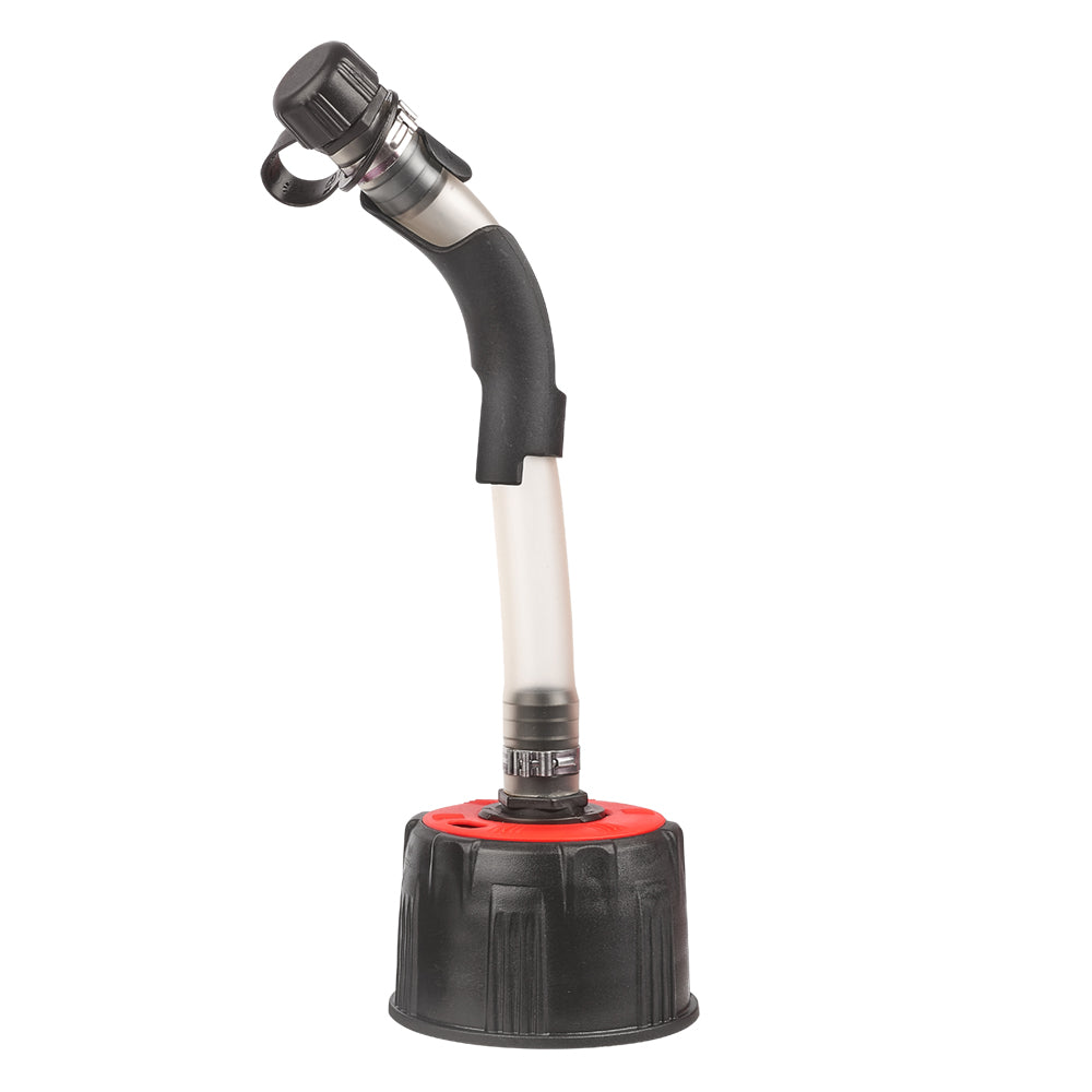 POLISPORT PRO-OCTANE FUEL CAN HOSE + CAP  BLACK