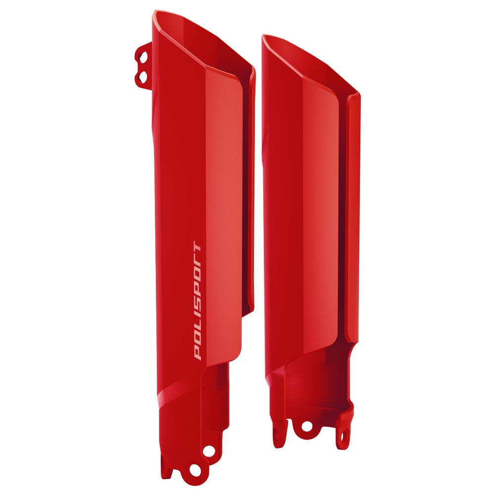 POLISPORT FULL WRAP FORK GUARD HONDA CRF250R/RX 19-25, CRF450R/RX 19-25 RED  RED