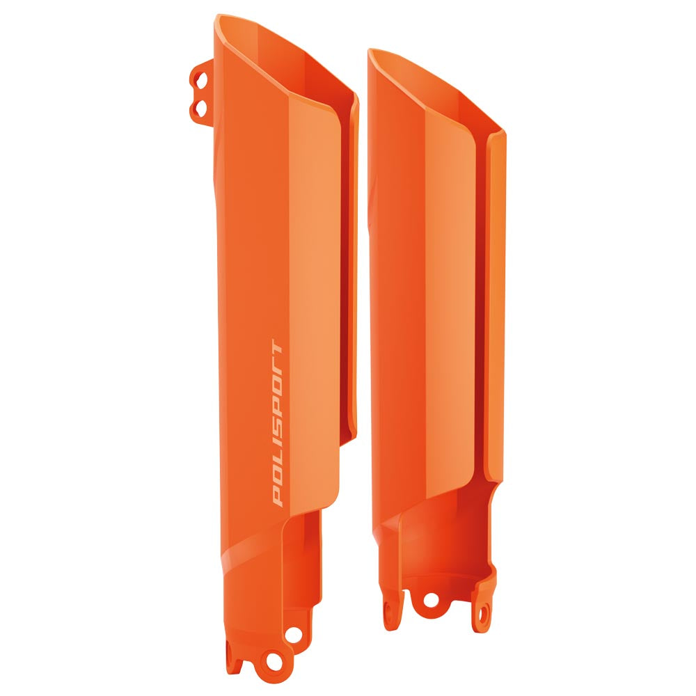 POLISPORT FULL WRAP FORK GUARD KTM/GAS SX/SX-F 08-14, EXC/EXC-F 08-15, EC250-350 06-17  ORANGE