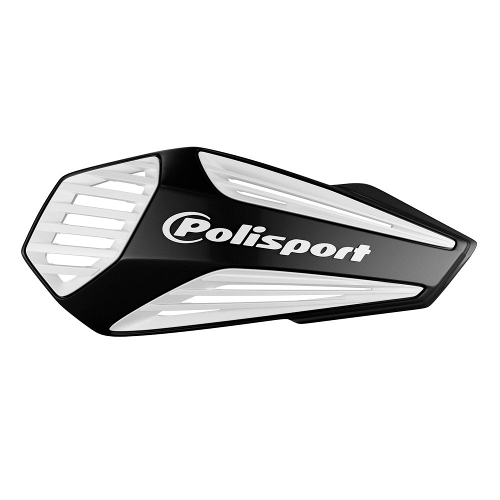 POLISPORT HAND GUARD UNIVERSAL MX AIR  BLACK/WHITE