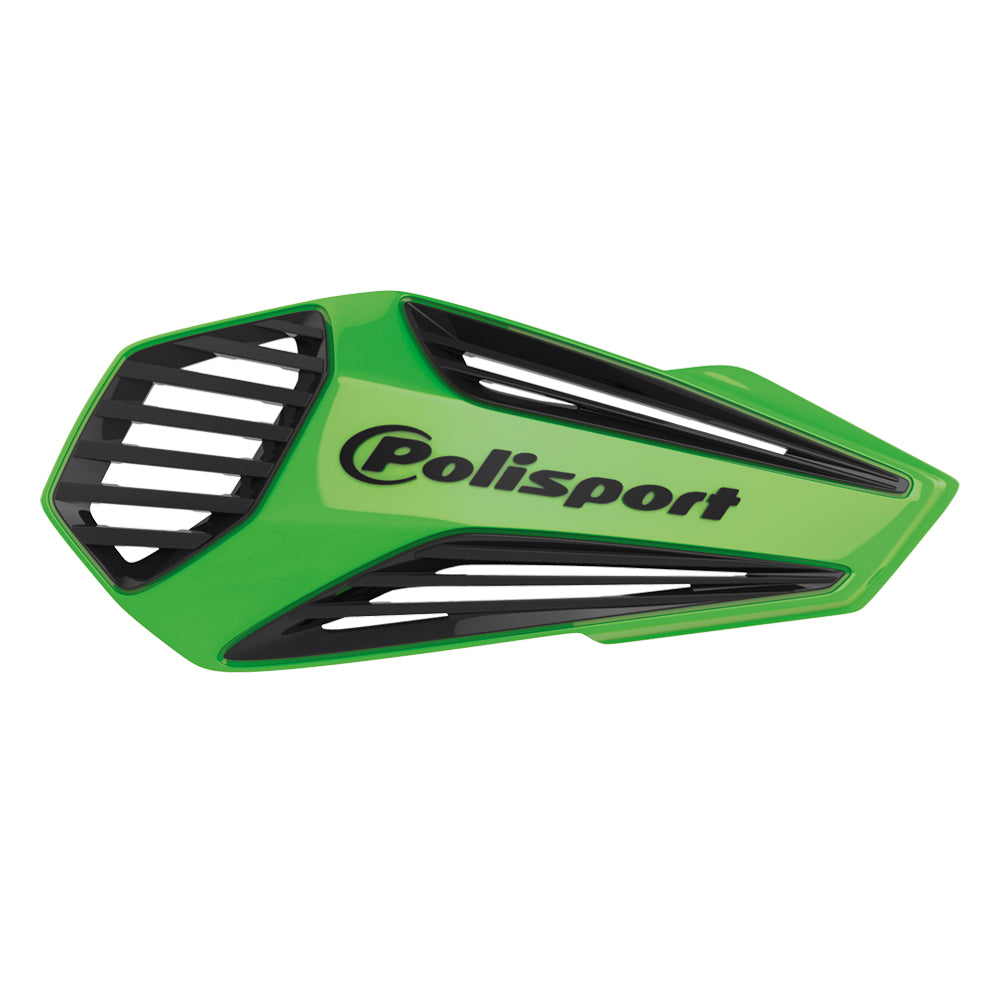 POLISPORT HAND GUARD UNIVERSAL MX AIR  GREEN/BLACK
