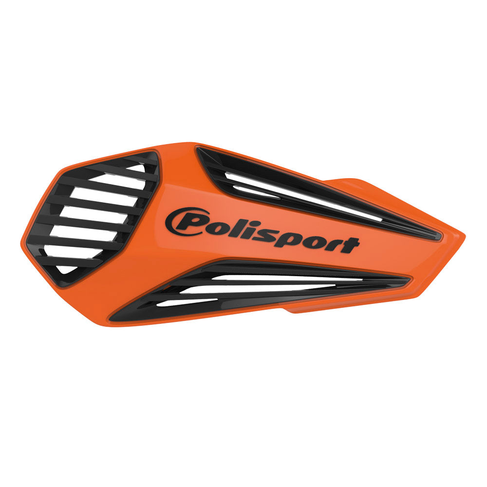 POLISPORT HAND GUARD UNIVERSAL MX AIR  ORANGE/BLACK