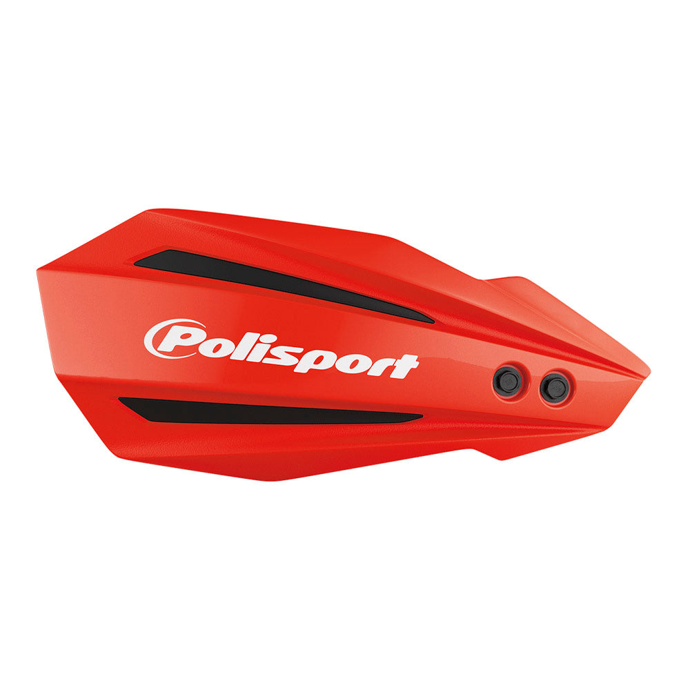 POLISPORT HAND GUARD BULLIT INC BAR & LEVER MOUNT HONDA CRF450R/RX 21-25  RED