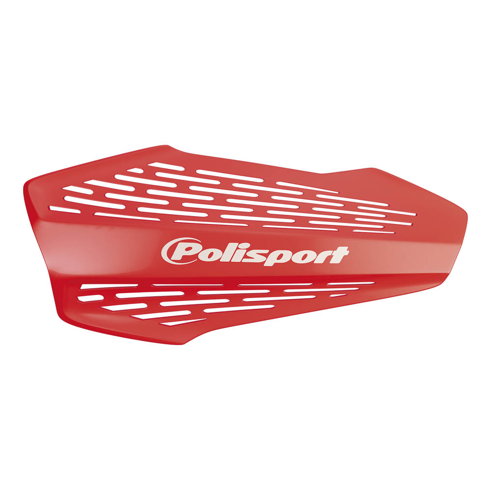 POLISPORT HAND GUARD UNIVERSAL MX FORCE  RED