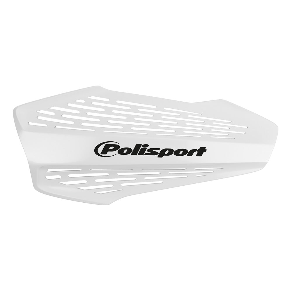 POLISPORT HAND GUARD UNIVERSAL MX FORCE  WHITE
