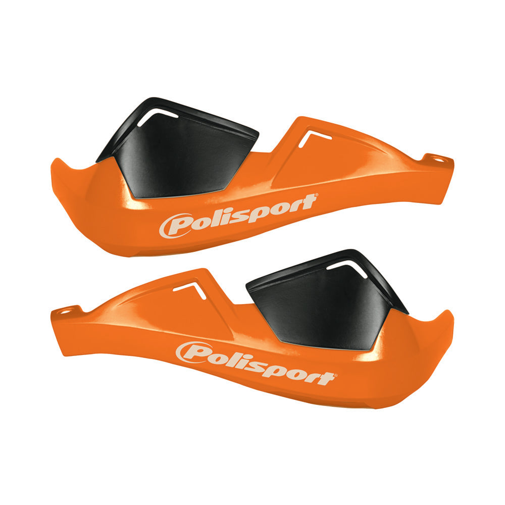POLISPORT HAND GUARD EVOLUTION INTEGRAL INCL MOUNTING KIT  ORANGE