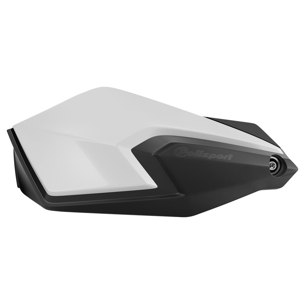 POLISPORT HAND GUARD S-DUAL WRAP ROUND BLACK  WHITE