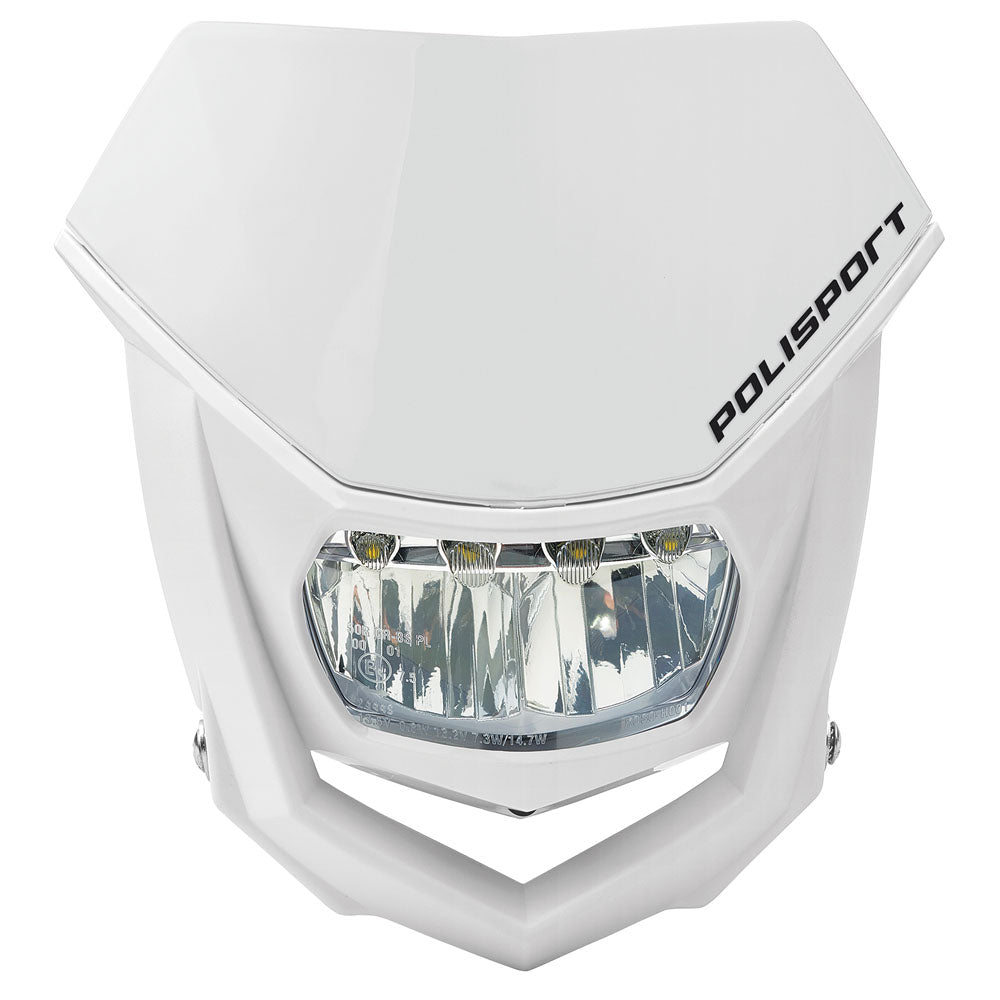 POLISPORT HEADLIGHT HALO LED WHITE  WHITE