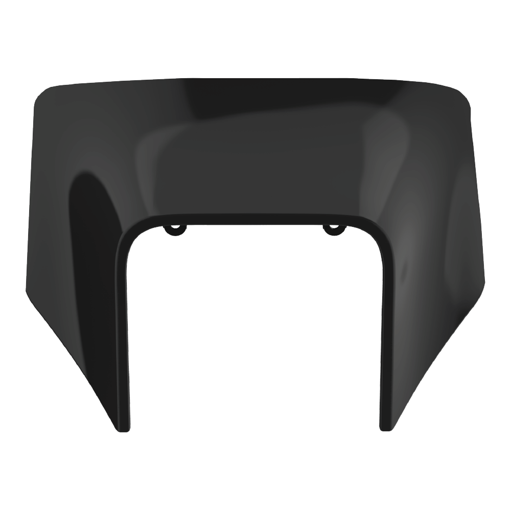 POLISPORT HEADLIGHT MASK HUSKY TE/FE 20-23  BLACK