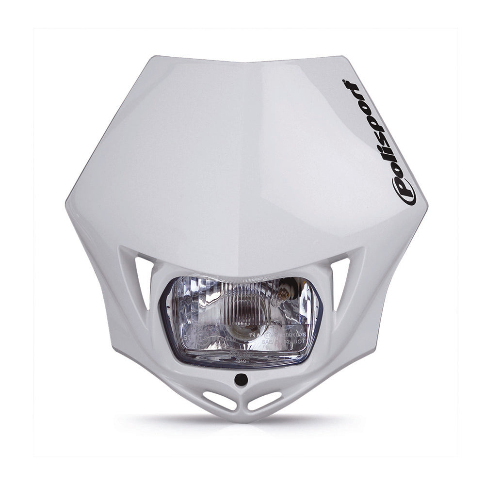Polisport Headlight Mmx  White