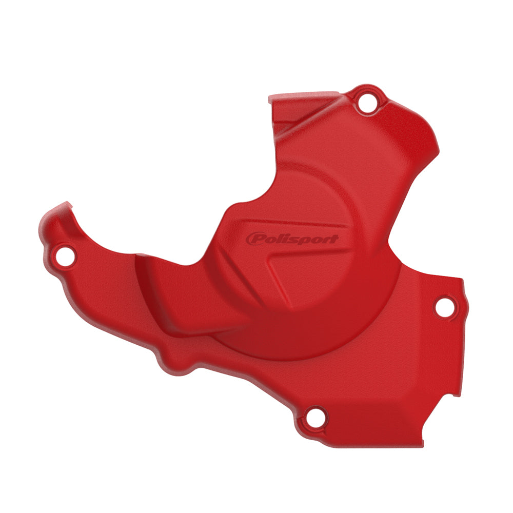 POLISPORT IGNITION COVER PROTECTOR HONDA CRF450R 10-16  RED