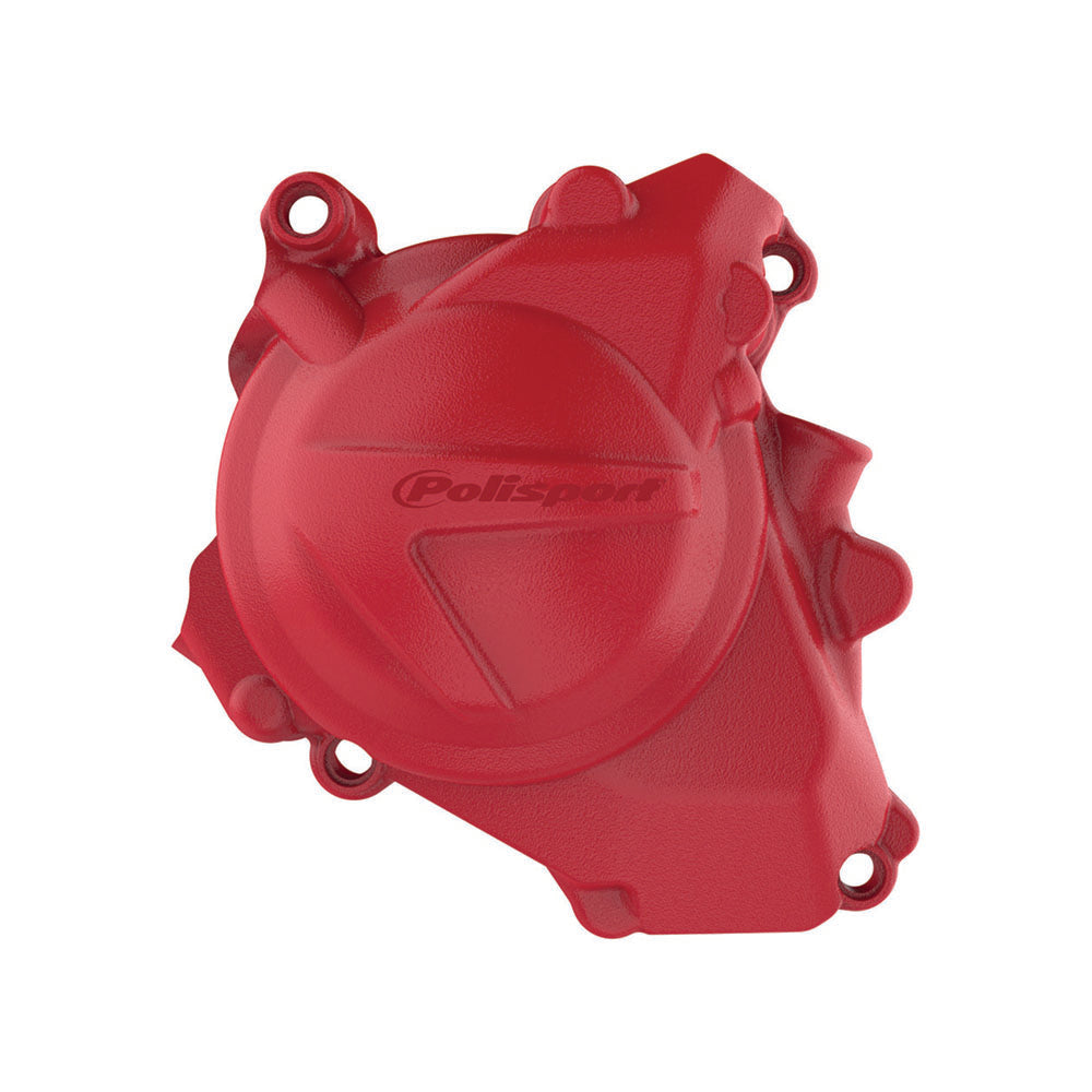 POLISPORT IGNITION COVER PROTECTOR HONDA CRF450R/RX 17-25  RED