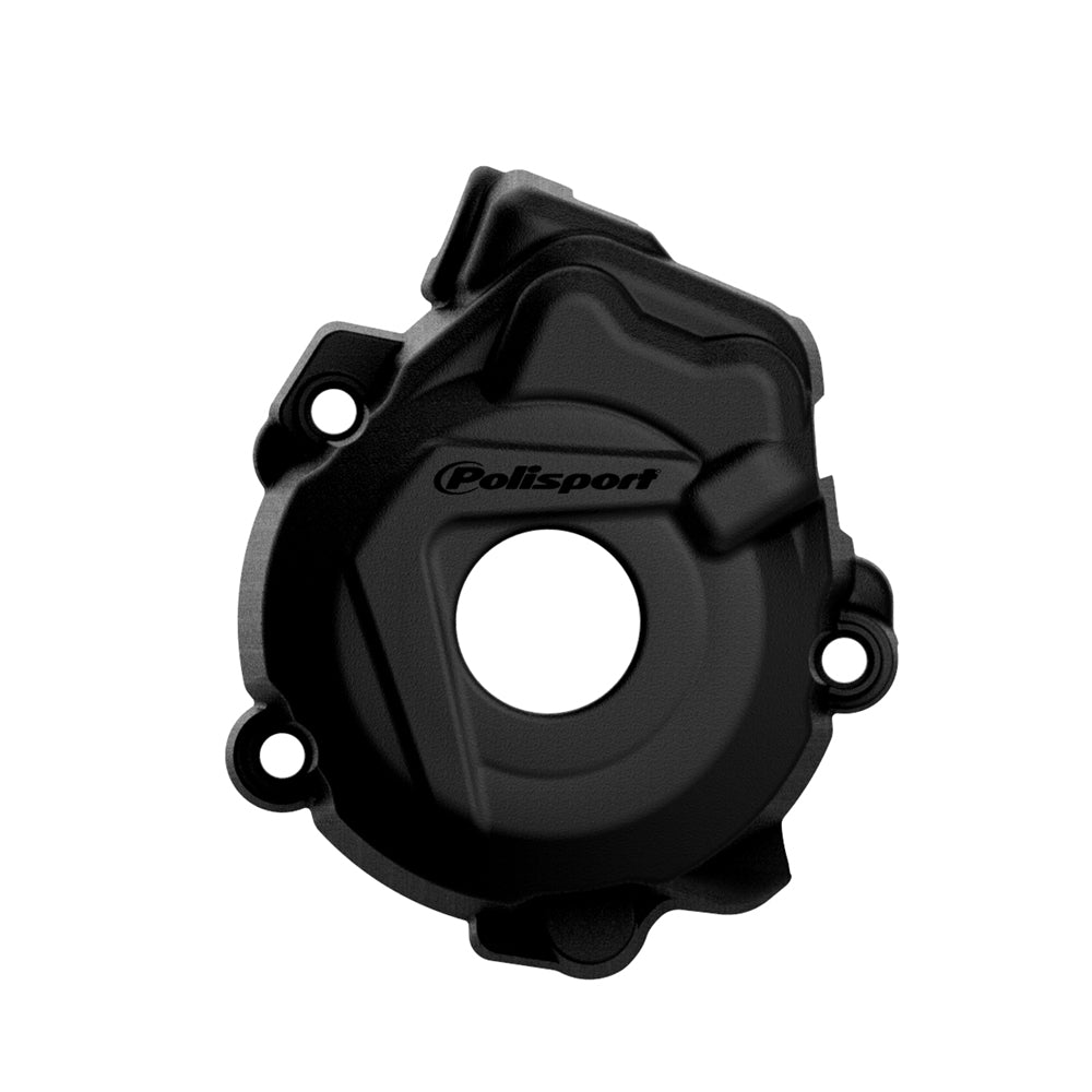 POLISPORT IGNITION COVER PROTECTOR KTM/HQV SX-F250 13-15, SX-F350 12-15, FC250-350 14-15  BLACK