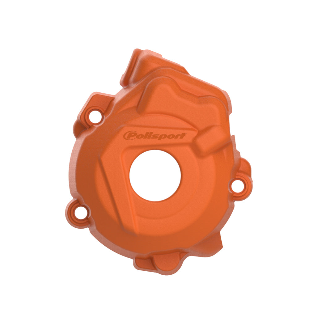 POLISPORT IGNITION COVER PROTECTOR KTM/HQV SX-F250 13-15, SX-F350 12-15, FC250-350 14-15  ORANGE