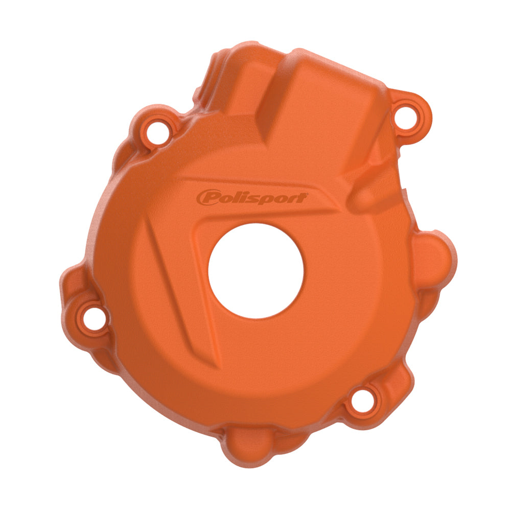 POLISPORT IGNITION COVER PROTECTOR KTM/HQV EXC-F250 14-16, EXC-F350 12-16, FE250-350 14-16  ORANGE