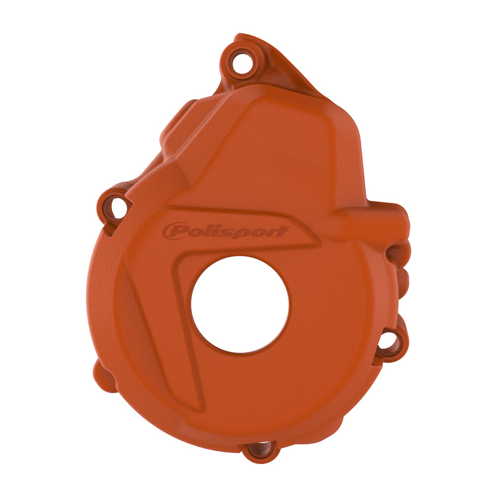 POLISPORT IGNITION COVER PROTECTOR KTM/HQV/GAS EXC-F250-350 17-23, FE250-350 17-23, EC250F/350F 21-23  ORANGE