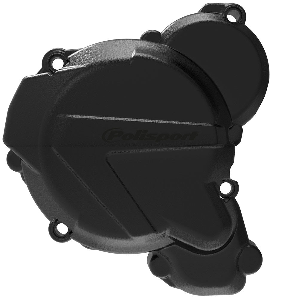 POLISPORT IGNITION COVER PROTECTOR KTM/HQV/GAS EXC-TPI/TE 250I-300I 17-23,  EC/EX250-300 21-23  BLACK
