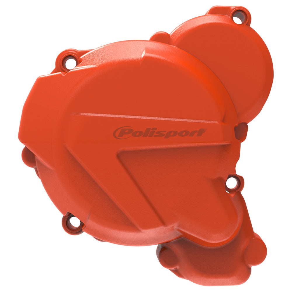 POLISPORT IGNITION COVER PROTECTOR KTM/HQV/GAS EXC-TPI/TE 250I-300I 17-23,  EC/EX250-300 21-23  ORANGE