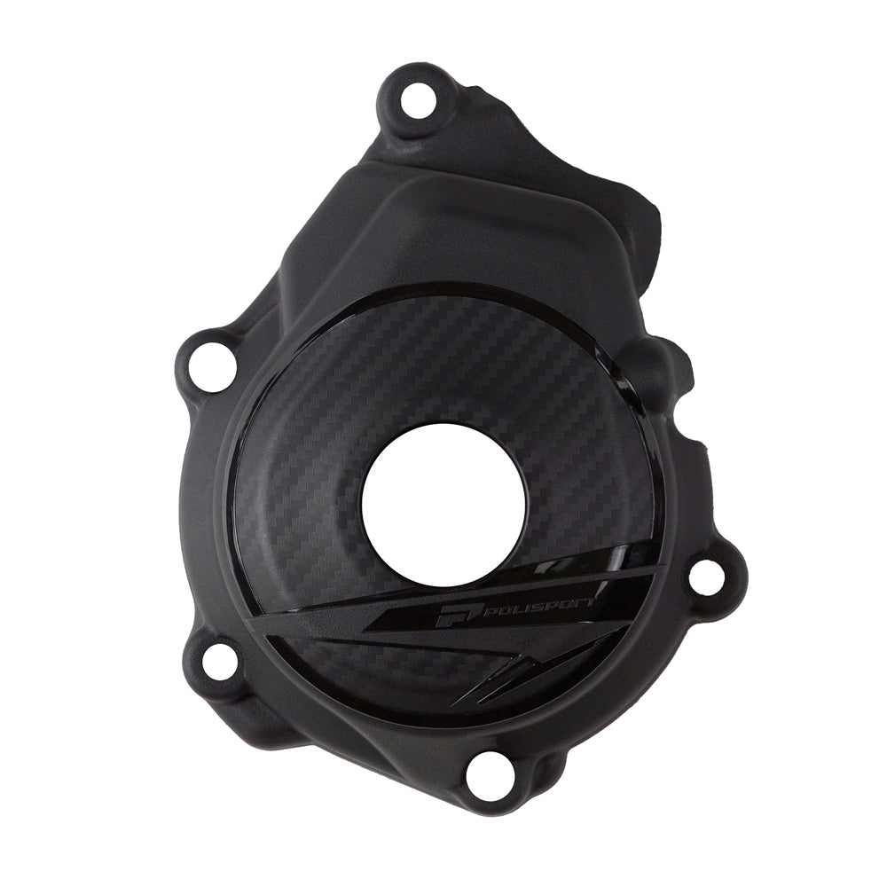 POLISPORT IGNITION COVER PROTECTOR KTM/HQV/GAS SX-F/FC250-350 23-25, MC250F-350F 24-25 BLACK  BLACK