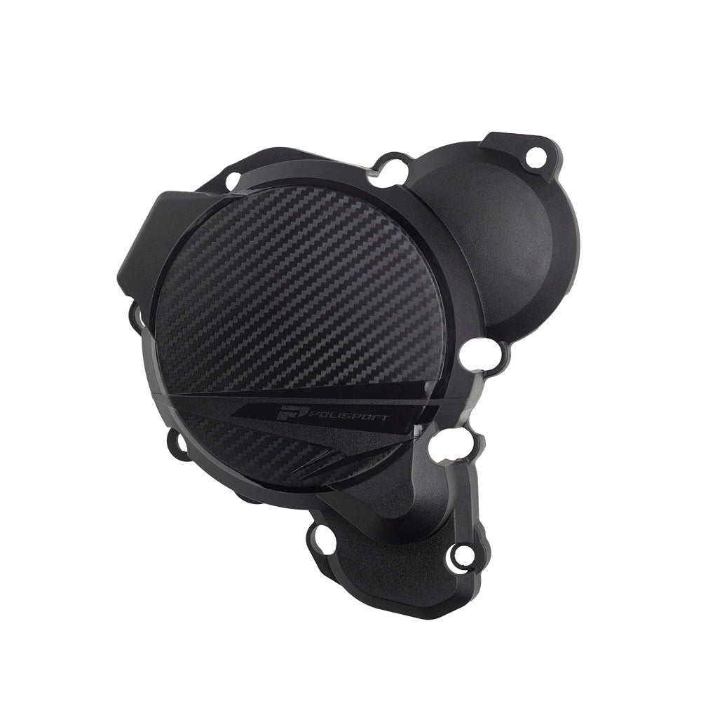 POLISPORT IGNITION COVER PROTECTOR KTM/HQV/GAS EXC/TE/EC 250I-300I 24-25 BLACK  BLACK