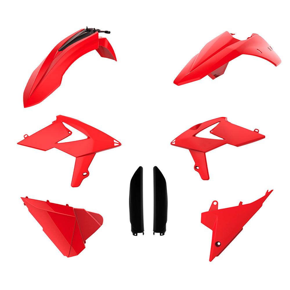 Polisport BOX KIT INC FORK GUARDS BETA 250-520RR 2T+4T 13-17  Red 