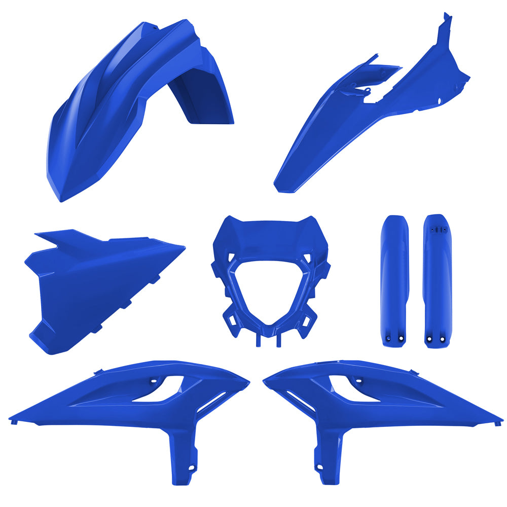 Polisport Box Kit Inc Fork Guards Beta 125-480rr/X-Pro 25-26 Blue OEM 2026 Racing Models