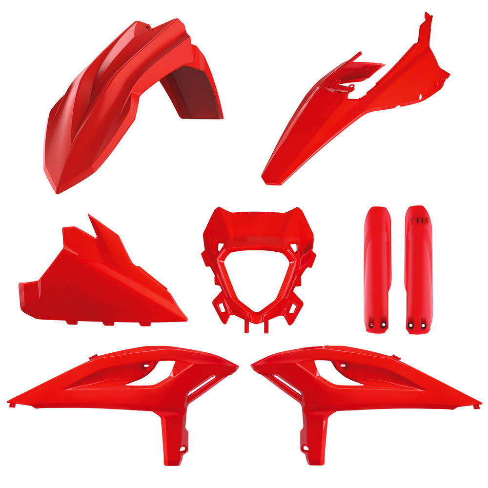 Polisport BOX KIT INC FORK GUARDS BETA 125-480RR/X-PRO 25-26  Red 