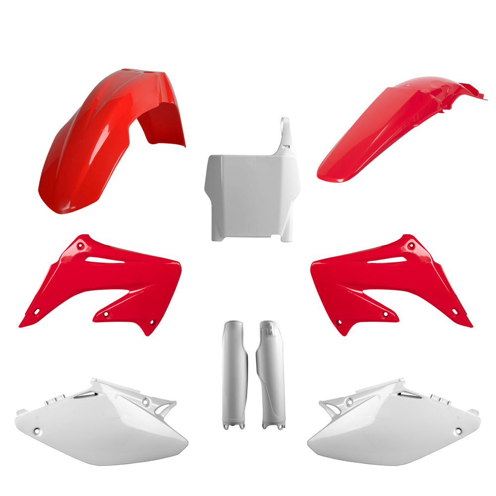 POLISPORT BOX KIT INC FORK GUARDS HONDA CR125-250 04-07 STANDARD (02-03 DIFF FP)  OEM