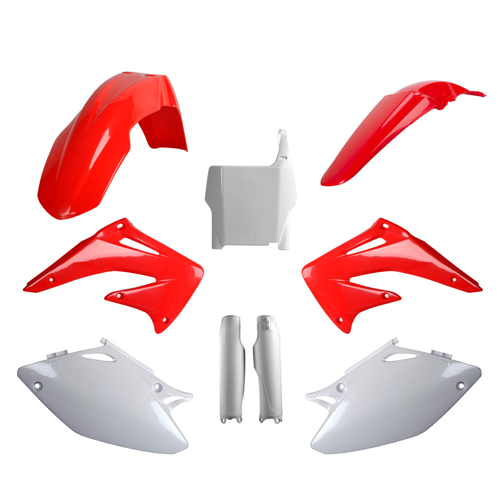 POLISPORT BOX KIT INC FORK GUARDS HONDA CRF450R 04 STANDARD  OEM