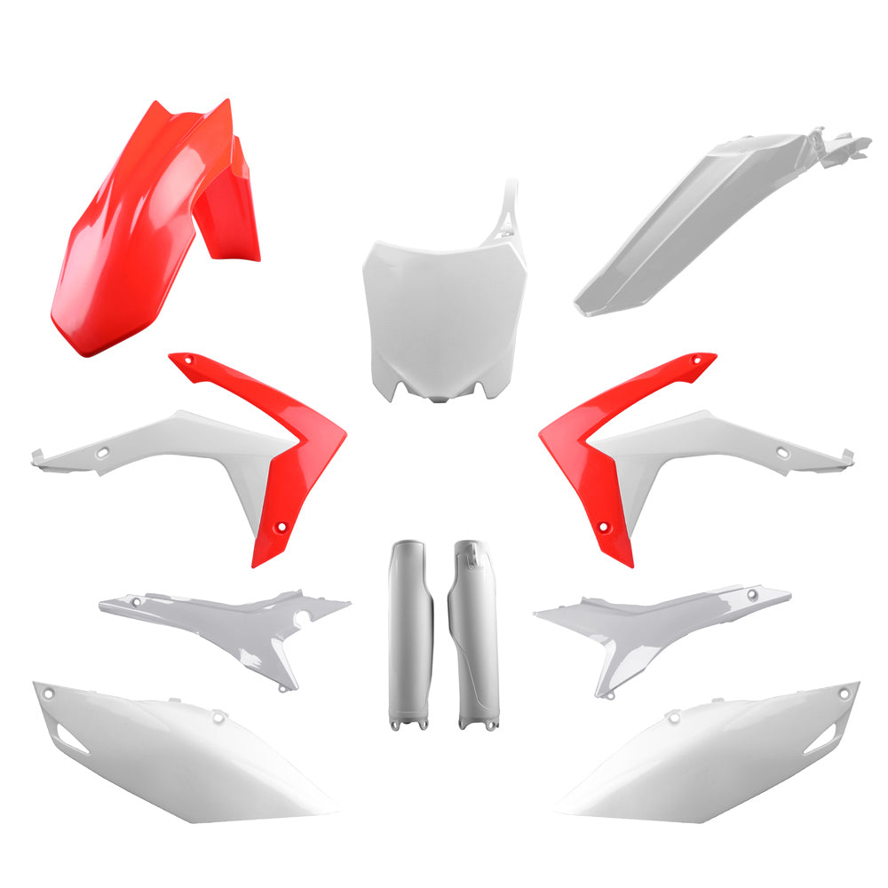 POLISPORT BOX KIT INC FORK GUARDS HONDA CRF250R 14-17, CRF450R 13-16  OEM