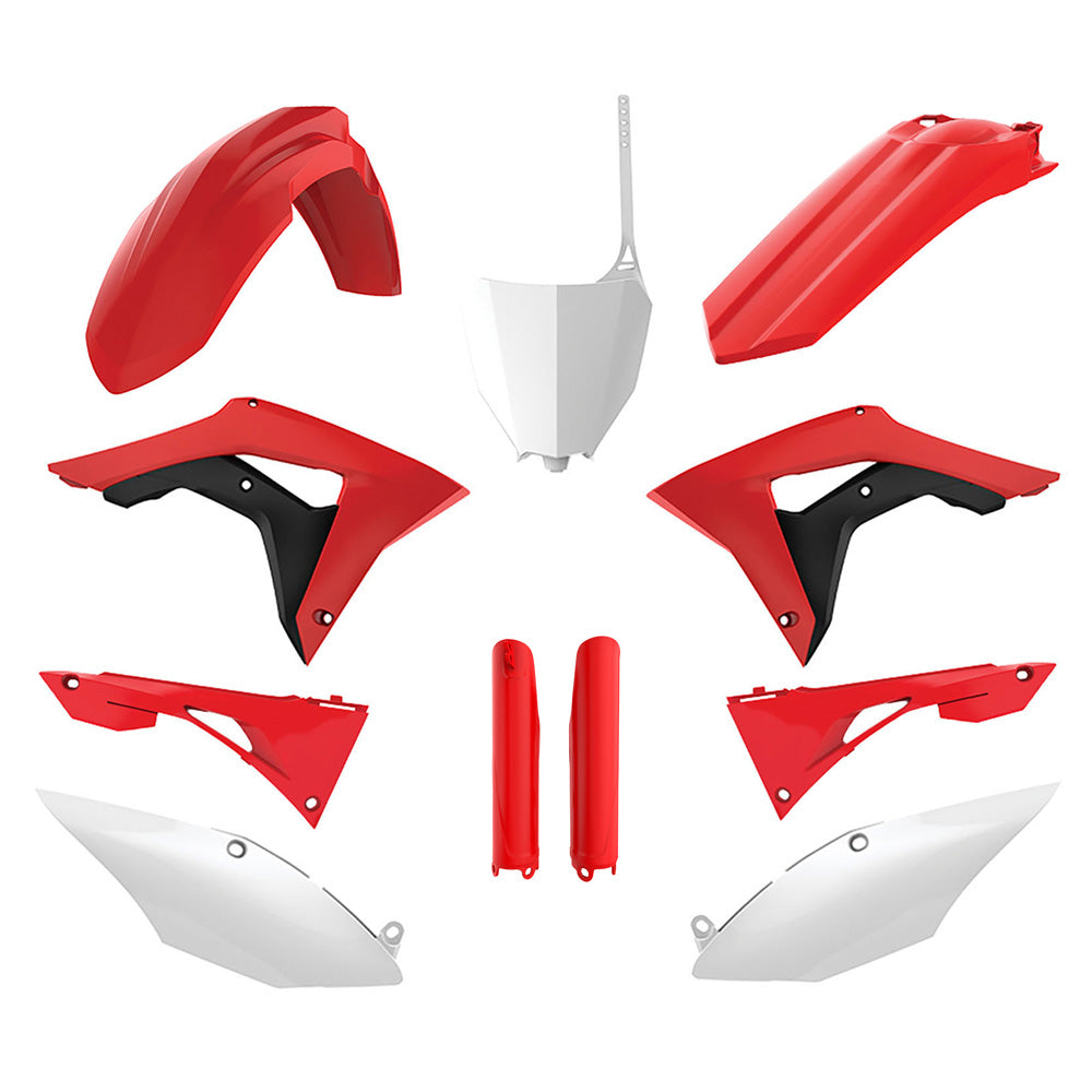 POLISPORT BOX KIT INC FORK GUARDS HONDA CRF250R 18-21, CRF450R 17-20  OEM