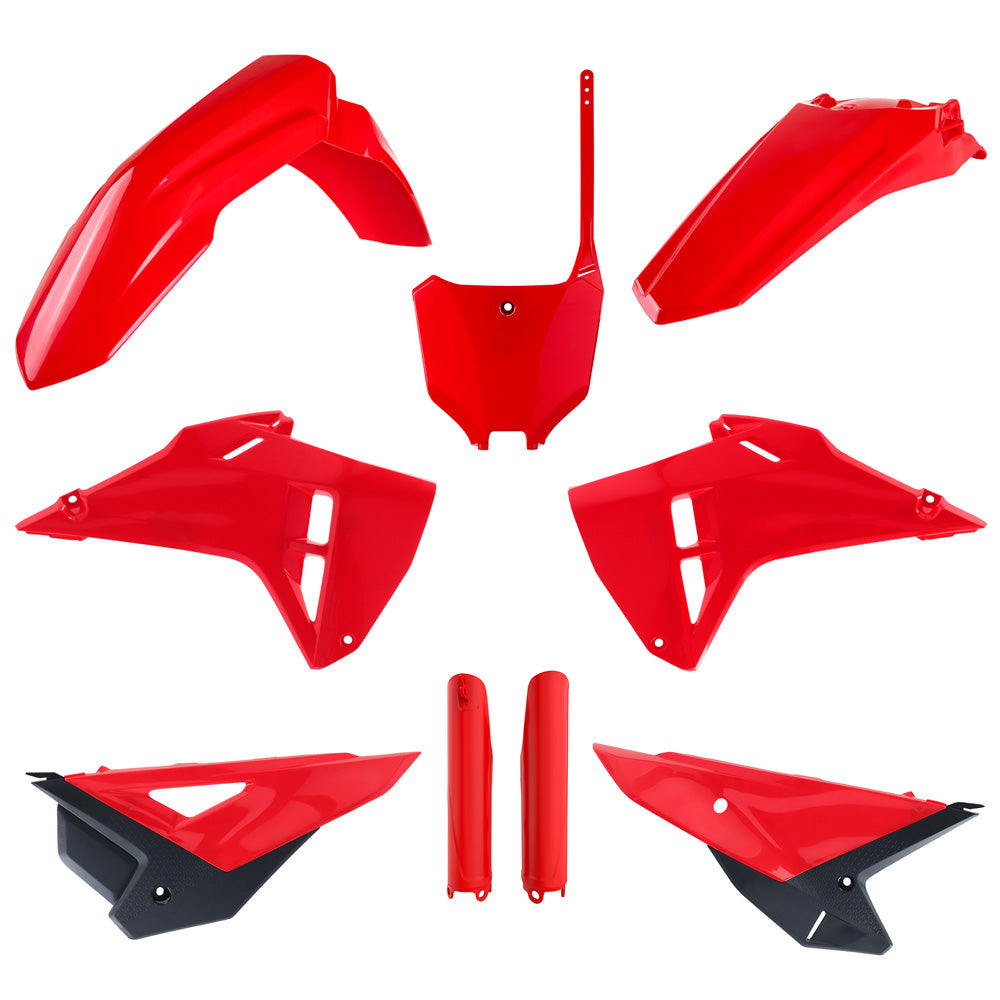 POLISPORT BOX KIT HONDA RESTYLE CRF250R 22-24, CRF450R 21-24 (RESTYLE TO CRF 2025)  RED