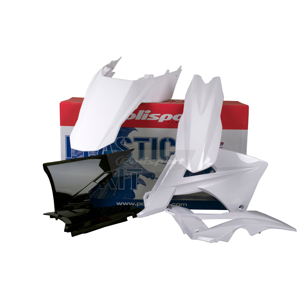 POLISPORT BOX KIT GAS GAS EC/ECE/ECF 2011  WHITE