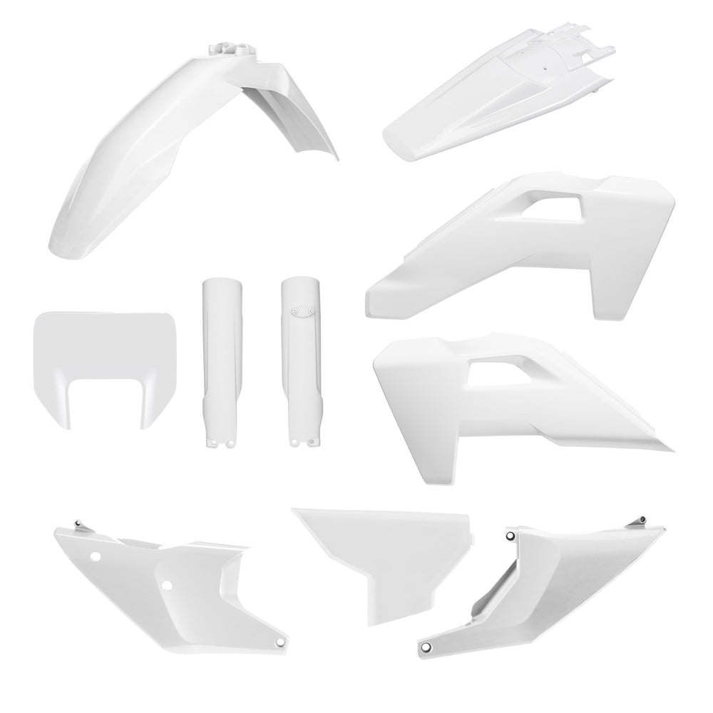 Polisport Box Kit Inc Fork Guards Husqvarna Te/Fe 2026 OEM 26 White