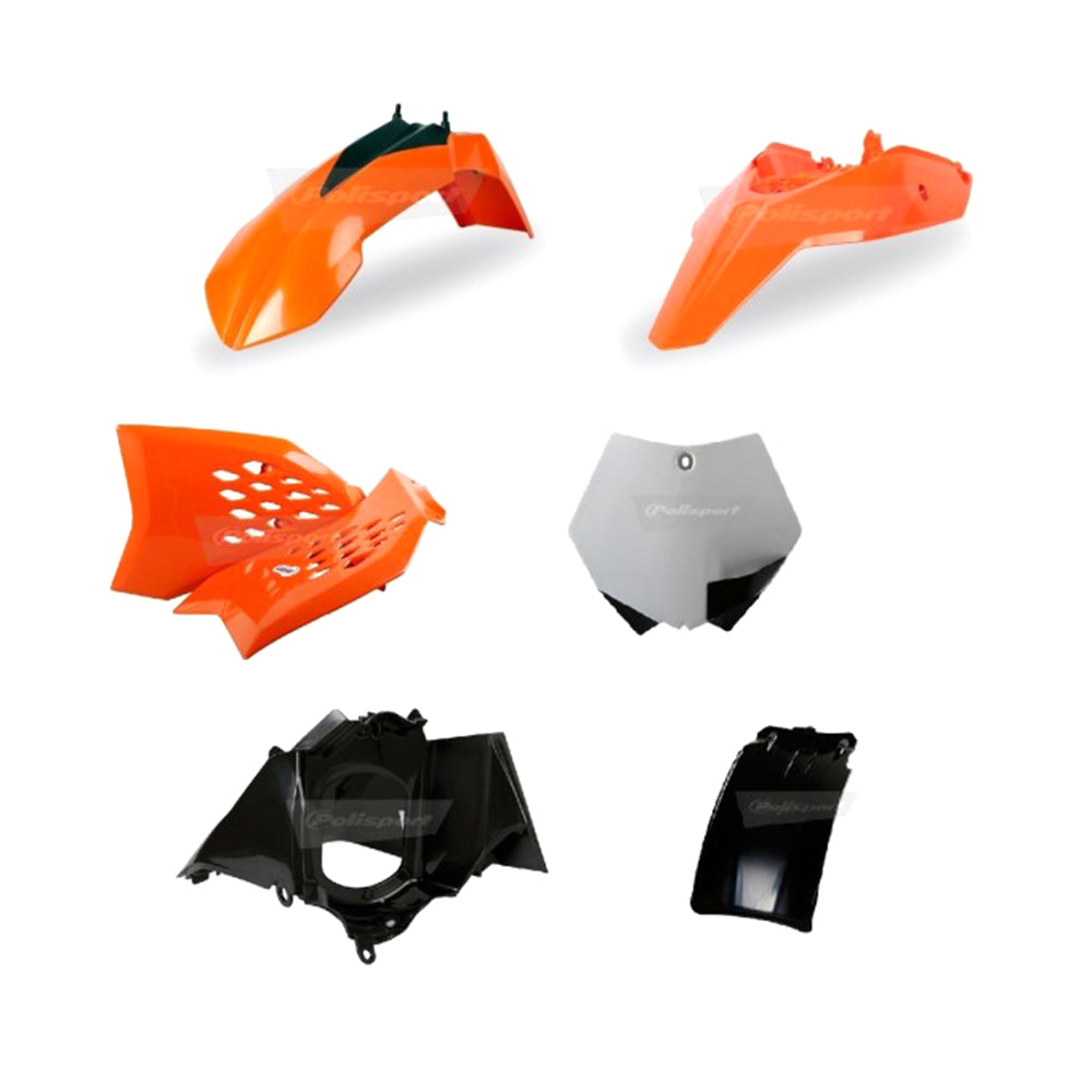 POLISPORT BOX KIT KTM SX65 12-15  ORANGE