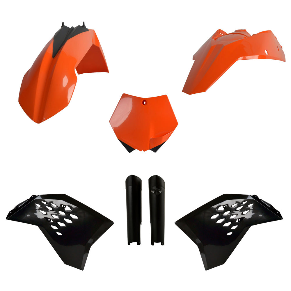 POLISPORT BOX KIT INC FORK GUARDS KTM SX/SX-F 08-10  OEM