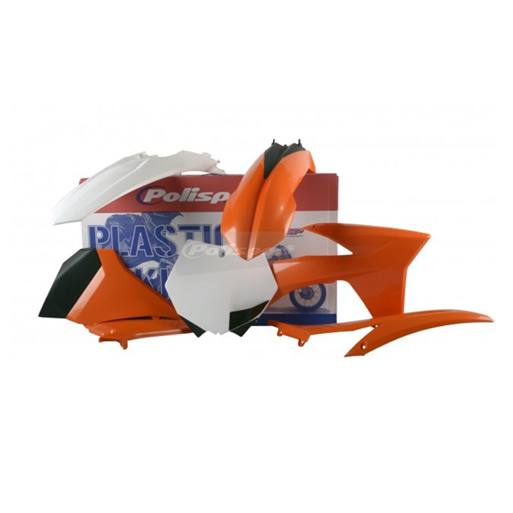 POLISPORT BOX KIT INC FORK GUARDS KTM SX125/250 2012, SX-F250/450 11-12  OEM