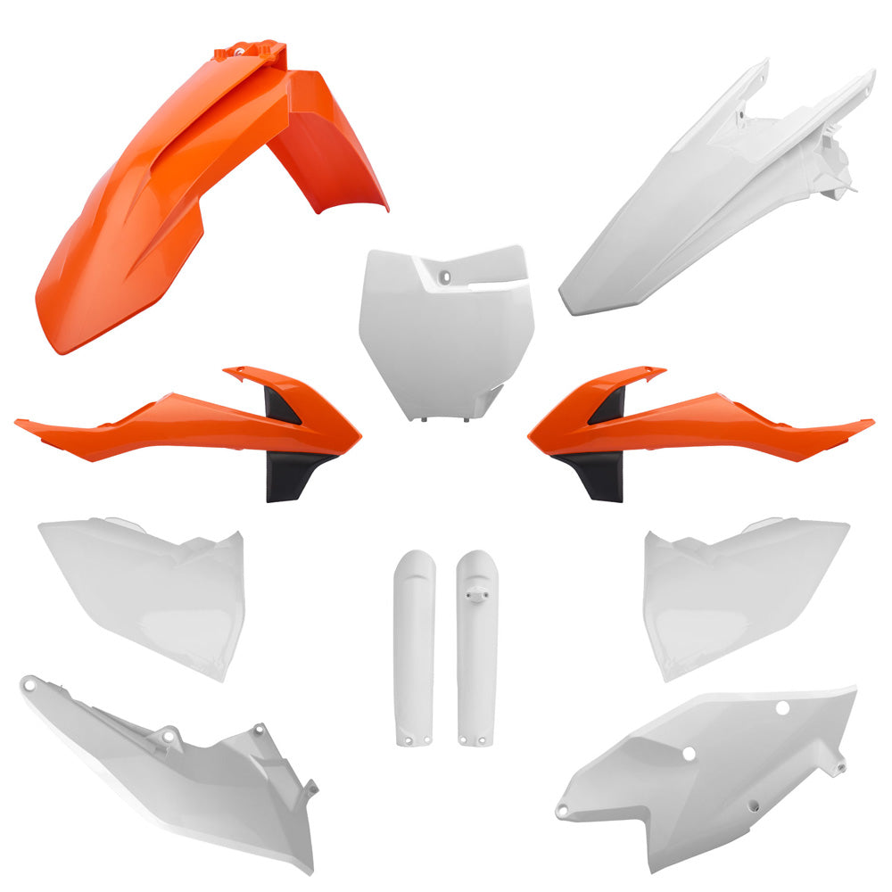 POLISPORT BOX KIT INC FORK GUARDS KTM SX/SX-F/XC/XC-F 16-18, SX250 17-18  OEM 16