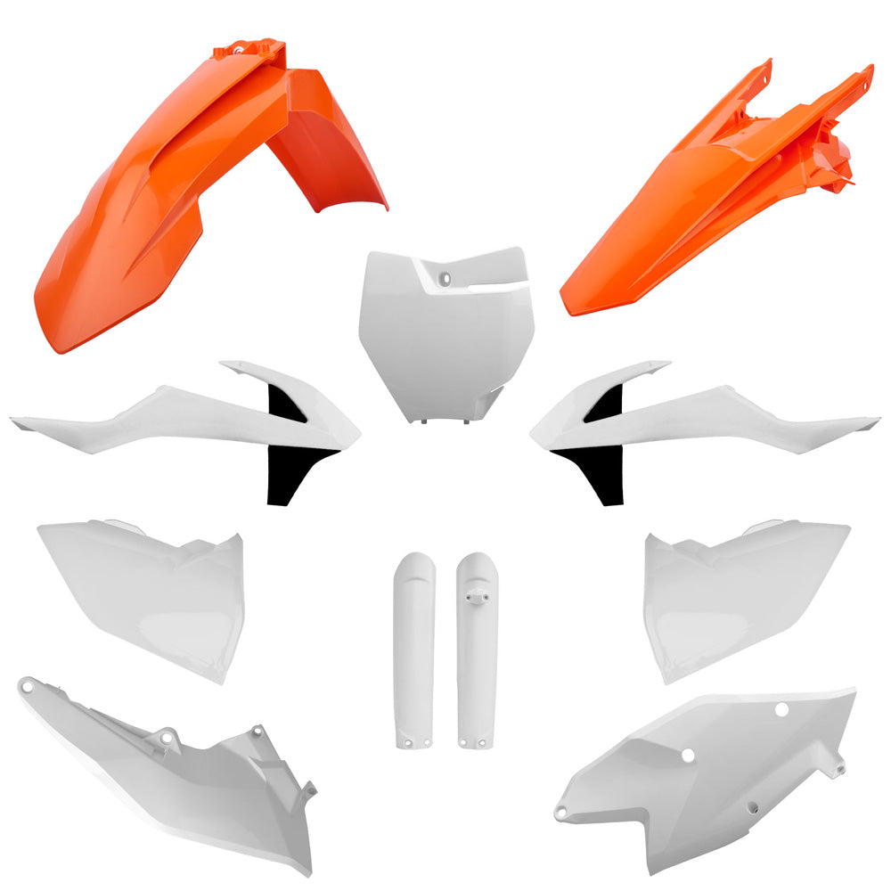 POLISPORT BOX KIT INC FORK GUARDS KTM SX/SX-F/XC/XC-F 16-18, SX250 17-18  OEM 17