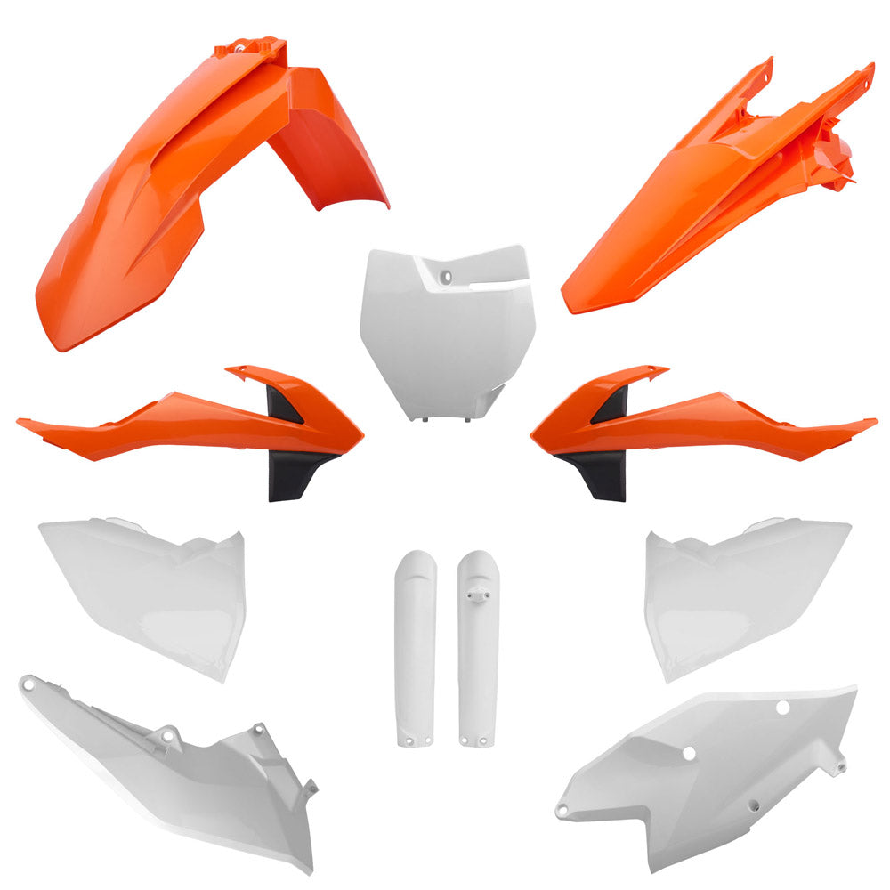 POLISPORT BOX KIT INC FORK GUARDS KTM SX/SX-F/XC/XC-F 16-18, SX250 17-18  OEM 18